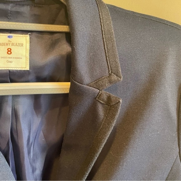 Gap The Academy Blazer Navy Size 8 - Picture 6 of 8